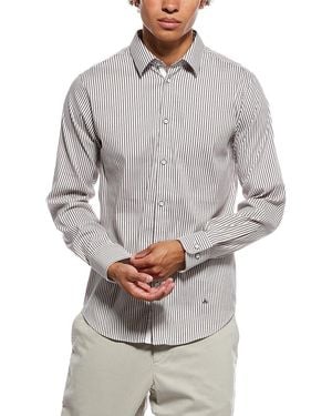 Rag & Bone Patrick Poplin Shirt - Grey