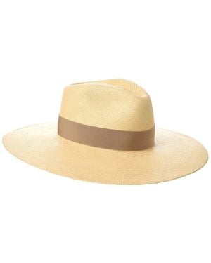 Celine Panama Straw Hat - Natural