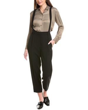 Brunello Cucinelli Wool-Blend Pant - Black
