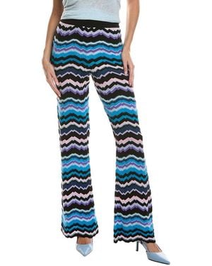Missoni Wool-Blend Pant - Blue