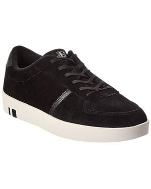 Ben Sherman Richmond Suede Oxford Trainer - Black