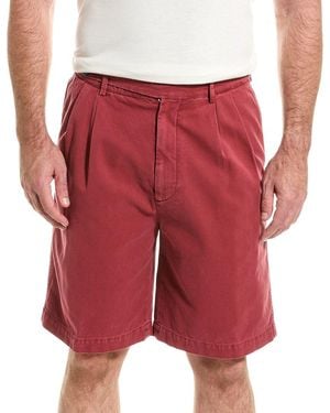 Brunello Cucinelli Bermuda Short - Red