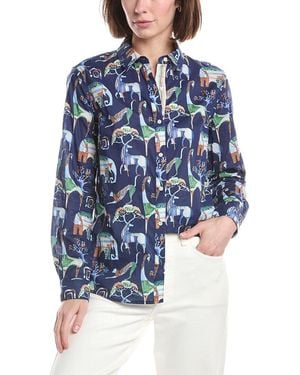 J.McLaughlin Lois Blouse - Blue