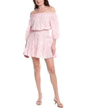 Shoshanna Midsummer Mini Dress - Pink