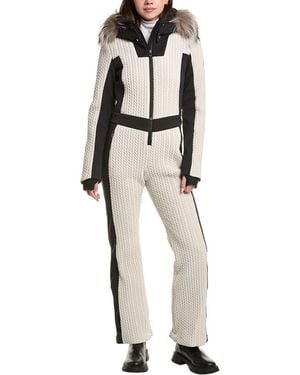 Post Card Ski Overall - Natural