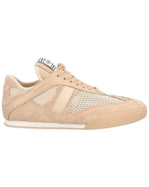 Chloé Kick Leather Sneaker - Natural