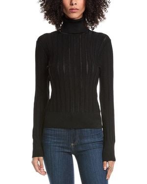 Toccin Nancy Turtleneck Top - Black