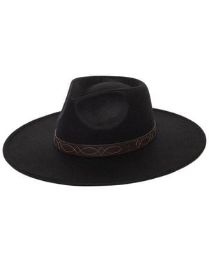 Frye Pinch Crown Fedora - Black