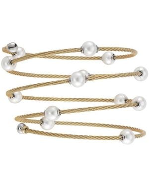 Alor Pearl Classique Bangle - White