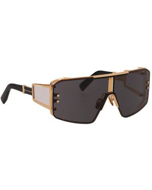 Balmain Le Masque 147Mm Sunglasses - Brown