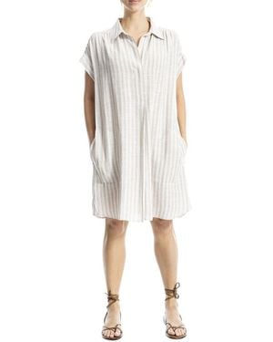 Max Studio Shirtdress - White