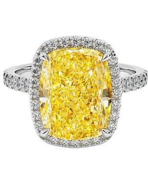 VOWE 14k 5.00 Ct. Tw. Lab-grown Diamond Ring - Metallic