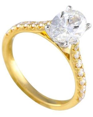 Lab Grown Diamonds 14K 1.98 Ct. Tw. Lab-Grown Diamond Ring - Metallic