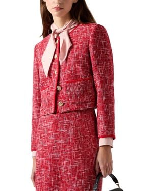 LK Bennett Alexa Jacket - Red
