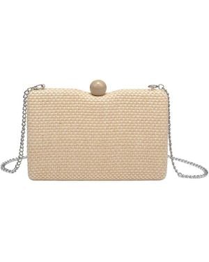 Urban Expressions Marissa Evening Clutch - Natural