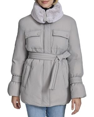 Andrew Marc Laken Coat - Grey