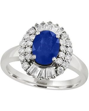 Effy Fine Jewelry 14K 0.31 Ct. Tw. Diamond Ring - Blue