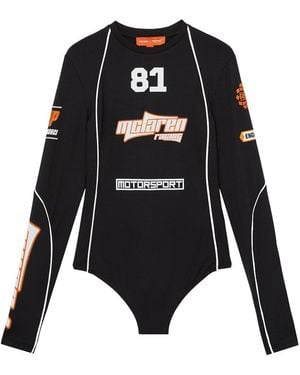 Reiss Bianca Mclaren Racing T-Shirt - Black