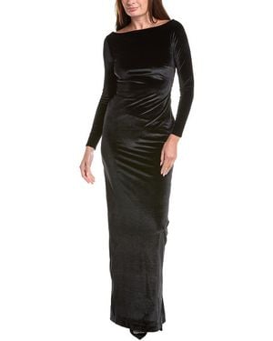 retroféte Taegan Velvet Dress - Black