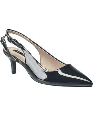 French Connection Vichy Double Strap Slingback - Blue