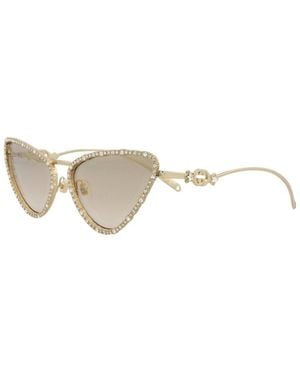 Gucci 60Mm Sunglasses - White