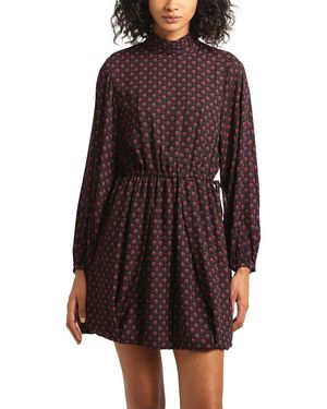 10 Crosby Derek Lam Alex Bubble Hem Dress - Purple