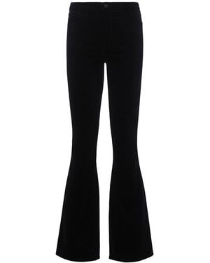 L'Agence Marty Flare Pant - Black