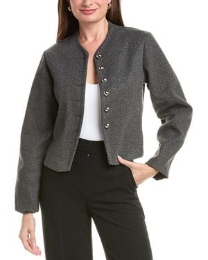 HL Affair Woven Coat - Grey