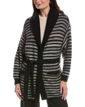 Missoni Rosita Wool, Alpaca, & Mohair-Blend Coat - Black