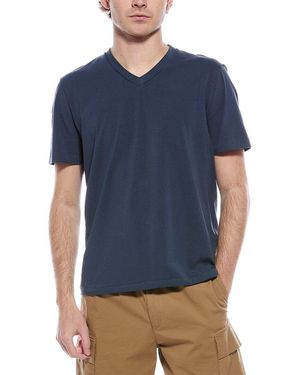 7 For All Mankind V-Neck T-Shirt - Blue