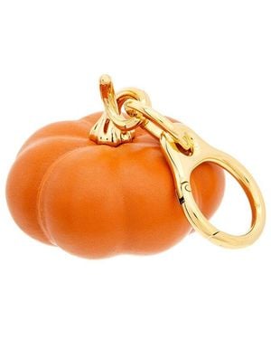 Loewe Pumpkin Leather Charm - Orange