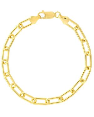 Pure Gold 14k Chain Bracelet - Metallic