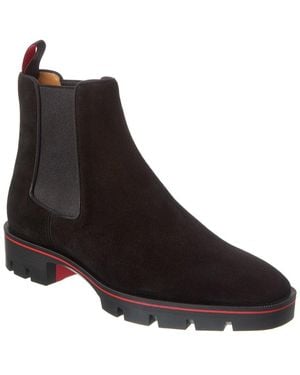 Christian Louboutin Alpinosol Suede Boot - Brown