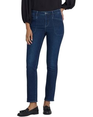 NYDJ Sheri Ink Skyline Slim Jean - Blue
