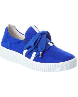 Gabor Suede Sneaker - Blue