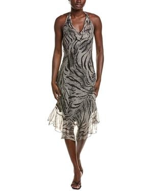 Issue New York Silk Midi Dress - Red