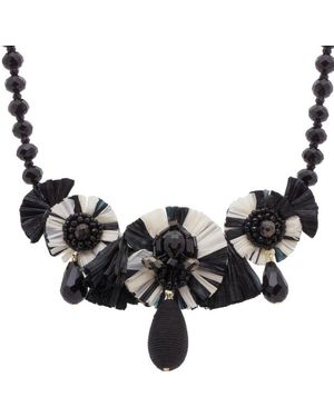 Saachi Utsav Beaded Drop Necklace - Multicolour