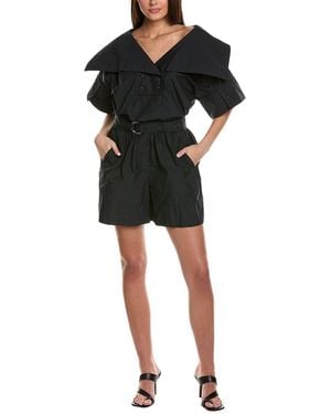 3.1 Phillip Lim Belted Romper - Black