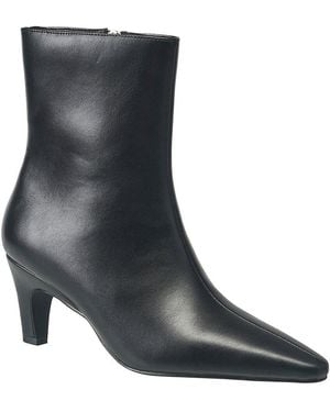 French Connection Alex Kitten Heel Bootie - Black