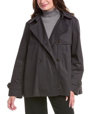 Herno Double-Breasted Jacket - Black