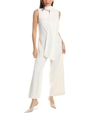 3.1 Phillip Lim Scarf Neck Jumpsuit - White
