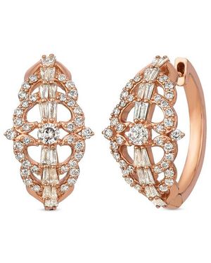 Le Vian Le Vian 14K Rose 1.39 Ct. Tw. Diamond Drop Earrings - Pink