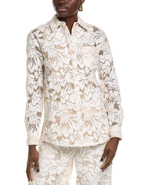 Toccin Riley Boyfriend Shirt - Natural