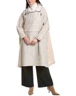 Brunello Cucinelli Rain Overcoat - White