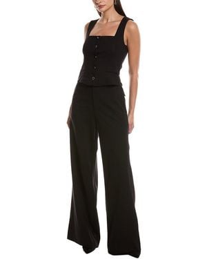 Rag & Bone Marianne Ponte Jumpsuit - Black