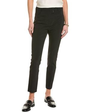 Theo the Label Aphrodite Techno Button Pant - Black