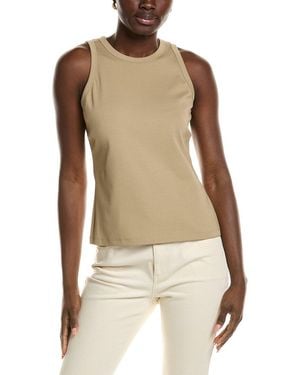 Lafayette 148 New York Racerback Tank - Natural