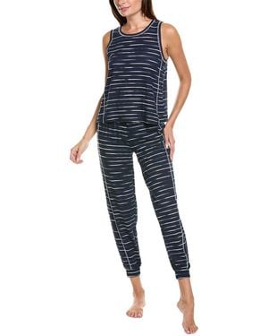 Splendid 2pc Tank & Jogger Set - Blue