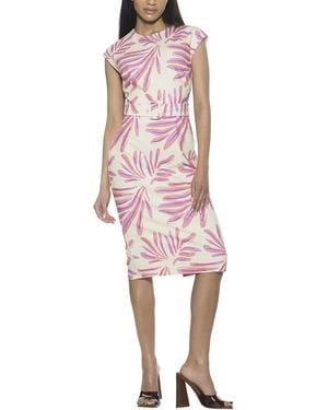 Alexia Admor Blossom Sheath Dress - Pink