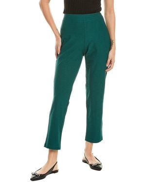 Eileen Fisher Slim Ankle Pant - Green